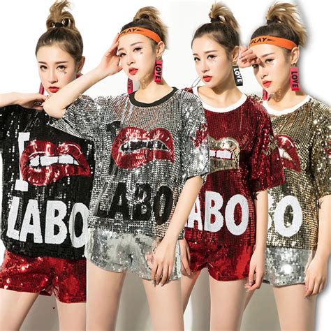 Classical DJ Costumes Shirt For Female Singers Sexy Clothes Nightclubs DS Performance Costume ...