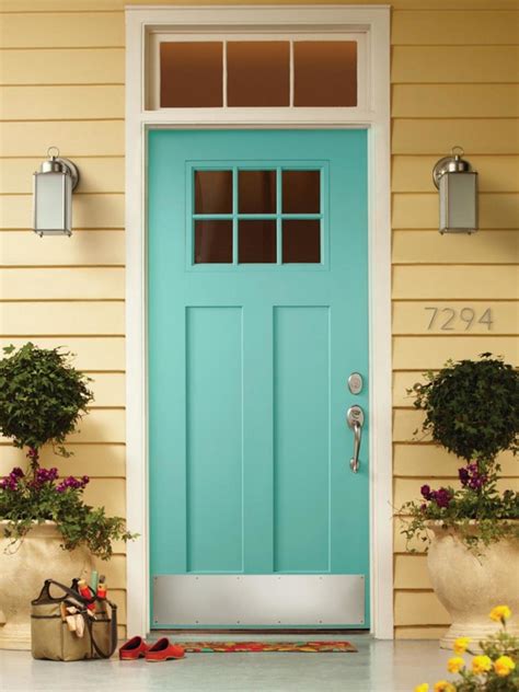 Front Door Colors for Some Houses: Good Looking Favorite Front Door ...