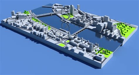 3D London Map – WireCASE