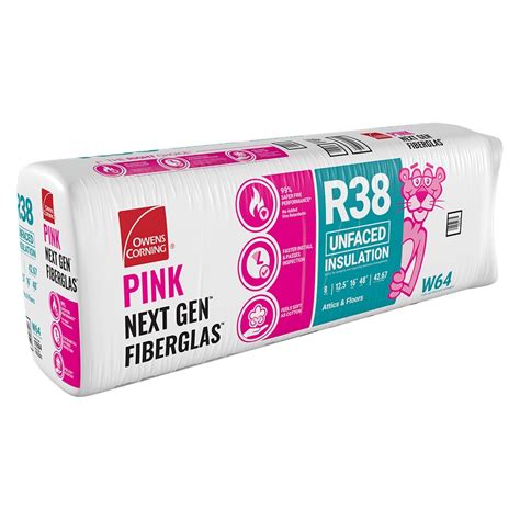 Owens Corning R-38 Fiberglass Batt Insulation with Sound Barrier (16-in W x 48-in L) at Lowes.com