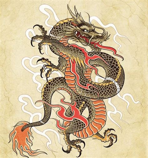 Dessin De Dragon Japonais - OHBQ.info