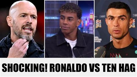 😨SHOCKING! Cristiano Ronaldo's Heartbreaking Words To Erik Ten Hag 😢 | Raheem Sterling's Baptism ...