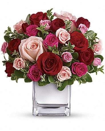 Teleflora's Love Medley Bouquet with Red Roses in Hampton VA - Becky's Buckroe Florist