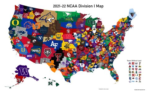 NCAA FBS Conference Map - 2023 Proj. : r/CFB