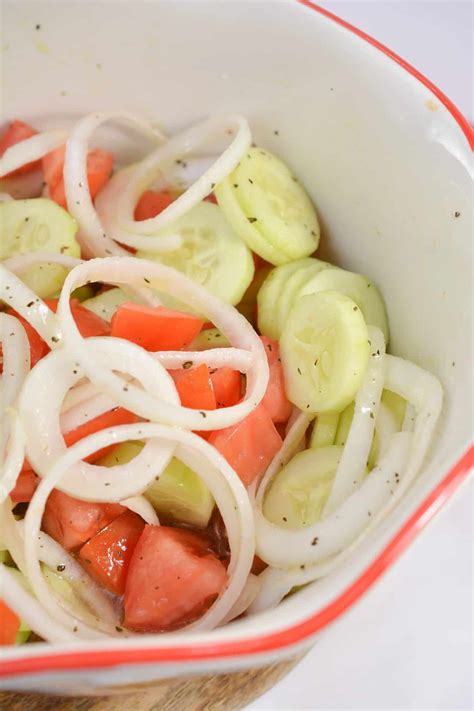 Marinated Cucumbers, Onions and Tomatoes - Sweet Pea's Kitchen