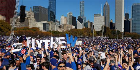 Cubs parade celebrates World Series win