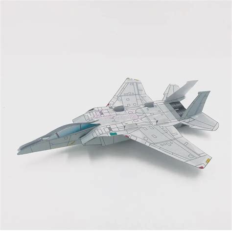 F15 Fighter Bombers Hand made DIY Model Building Color Printing Paper ...