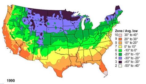 Ohio Plant Hardiness Zone Map