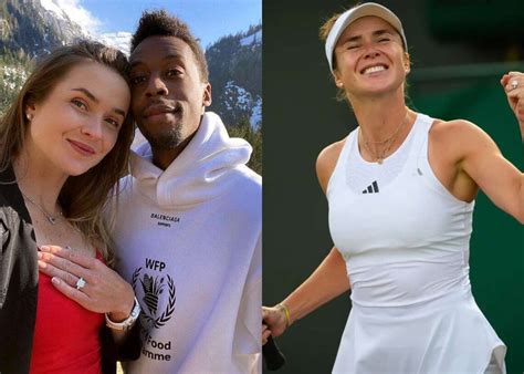 Elina Svitolina shoots down Gael Monfils' potential visit to Wimbledon ...