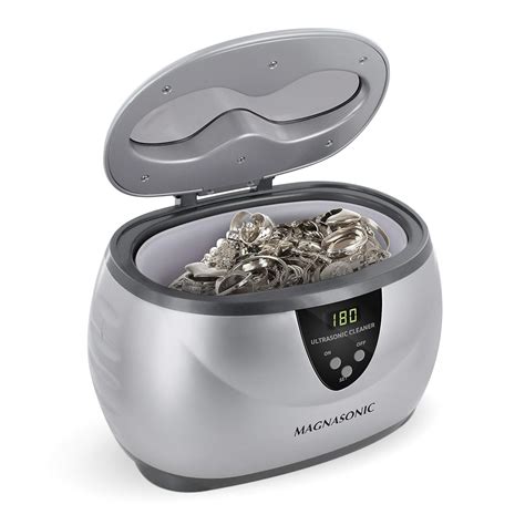 Amazon.com: Magnasonic Professional Ultrasonic Jewelry Cleaner with Digital Timer and 20z ...