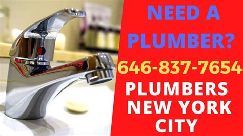 Plumbers in New York City | 646-837-7654 | Plumber, Plumbing emergency ...