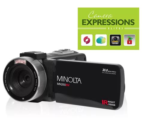 Minolta MN260NV Full HD Night Vision Camcorder with 32SD Card - QVC.com