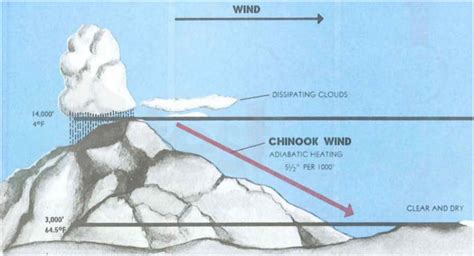 [Solved] Which statements are incorrect regarding Chinook winds? 1.