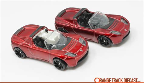 Tesla Roadster – with Starman 1200pxOTD – ORANGE TRACK DIECAST