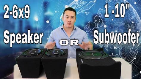 10 Subwoofer vs 6x9 speaker bass test! Which Gives produces better Base ...