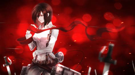 Attack On Titan Season 3 Background - Mikasa Shingeki No Kyojin Hd - 3840x2160 Wallpaper - teahub.io