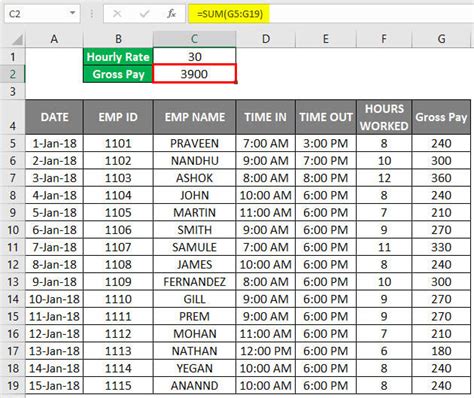 Excel timesheet template calculate hours - vsatom