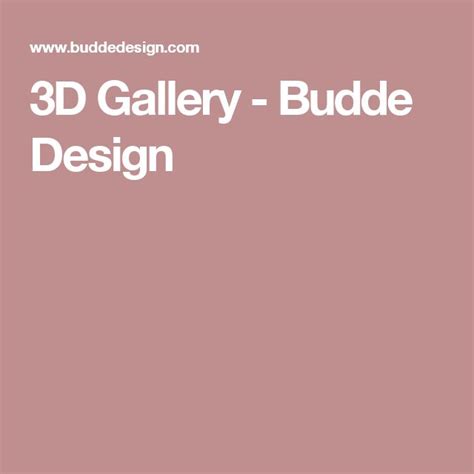 3D Gallery - Budde Design | House floor plans, House plans, 3d architectural visualization