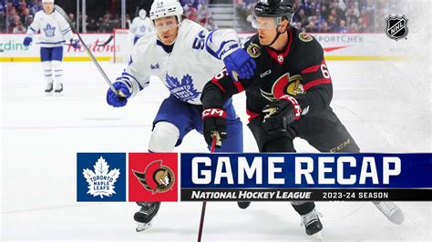 Senators hold off Maple Leafs, win 3rd straight | NHL.com