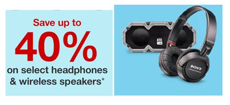 Target: Take up to 40% off Headphones & Wireless Speakers! - Common ...