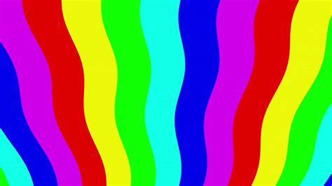 Rainbow lines wave - simple HD animated background #54 - YouTube