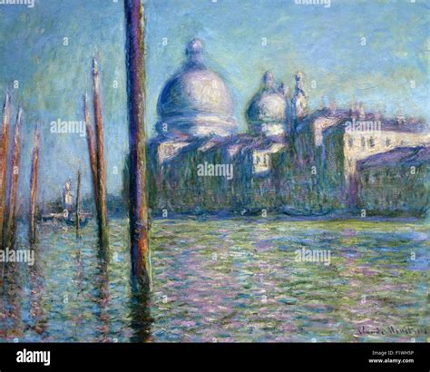 Claude Monet - Le Grand Canal Stock Photo - Alamy