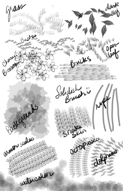 Sketchbook Pro 7 brush set by skycladstrega on DeviantArt