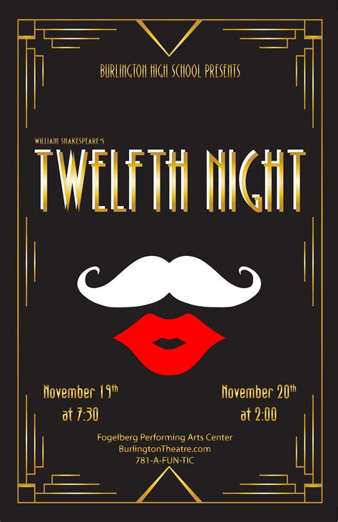 William Shakespeare's "Twelfth Night" [11/19/16]