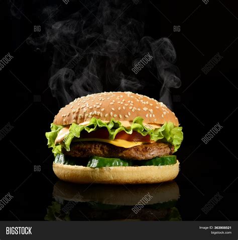 Double Burger Image & Photo (Free Trial) | Bigstock