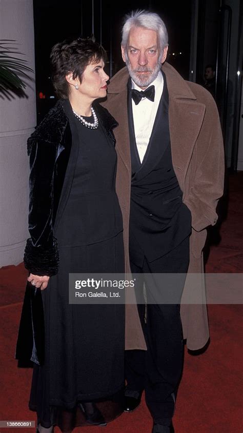 Francine Racette and Donald Sutherland attend 27th Annual American ...