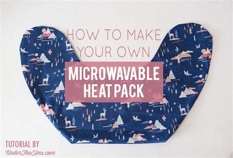 How To Make Your Own Microwavable Heat Pack (With A Washable Cover!): Sewing DIY and FREE ...