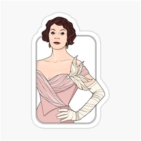 "Portrait of Polly Gray " Sticker for Sale by ObsidianDaz | Redbubble