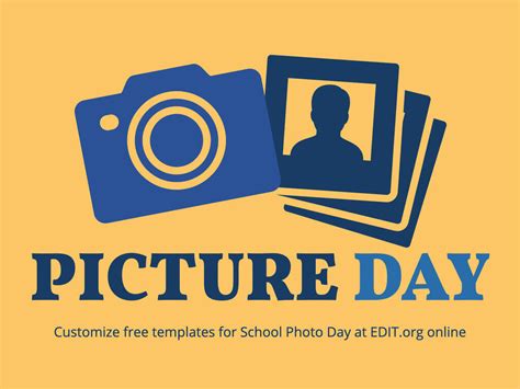 Free School Picture Day Flyer templates