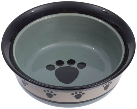 PetRageous 44249 Metro Dishwasher and Microwave Safe Dog Bowl 8-Inch ...