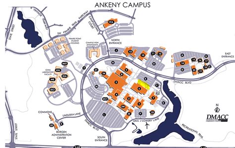 Dmacc Ankeny Campus Map - Map Of Amarillo Texas