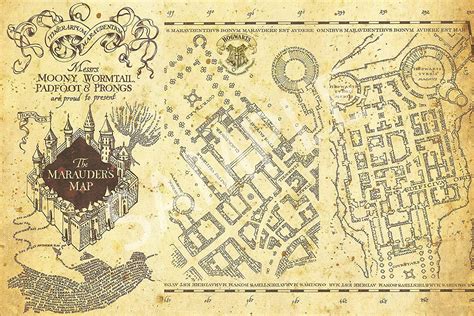 The Marauders Map Background