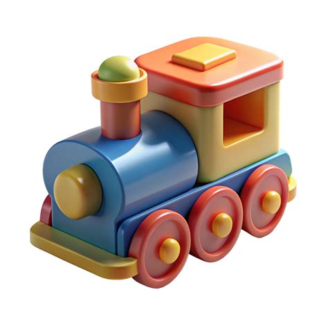 Train Kids Toys 3d Design 45545833 PNG