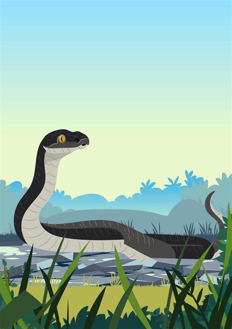 Black Snake 208490 Vector Art at Vecteezy