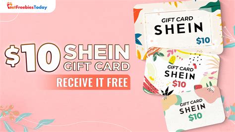 Free $10 Shein gift card | GetFreebiesToday.com