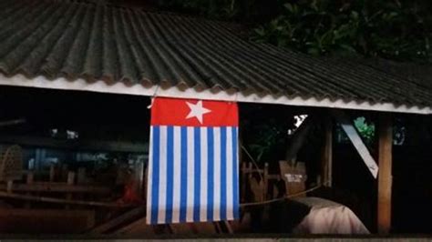 Bendera OPM berkibar di Bali