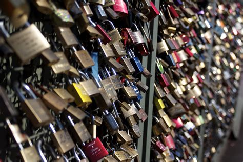 Love Locks - Bridge in Cologne with Locks