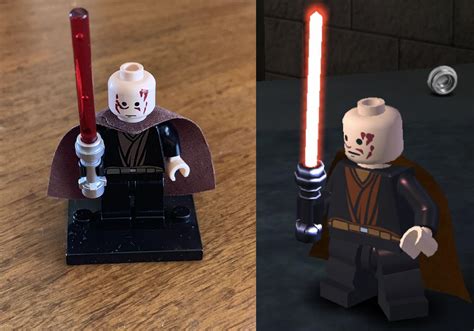 Anakin skywalker(Dark Side) from video game : r/lego