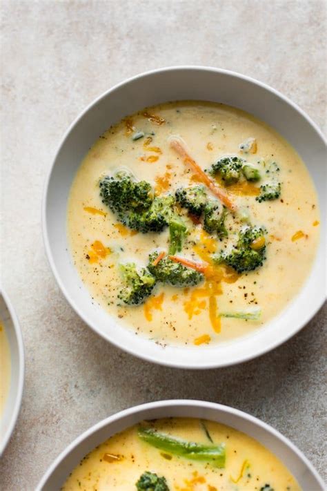 Easy Broccoli Cheddar Soup Recipe