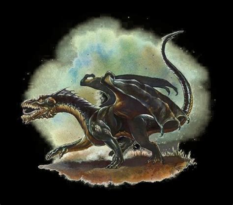 Black Dragon Wyrmling | Black dragon, Dungeon maps, Dragon