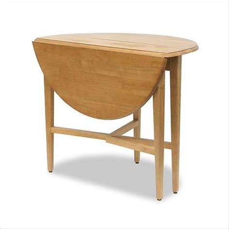 Basics Round Drop Leaf Kitchen Table -- 42 - Walmart.com