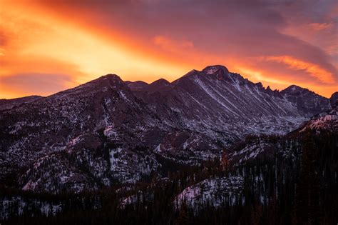 Sunrise @ Rocky Mountain National Park : Colorado