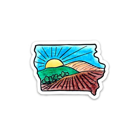 Iowa - Sticker