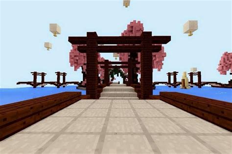 Would not it be nice if there is a cherry blossom in the park in Minecraft because I did not ...