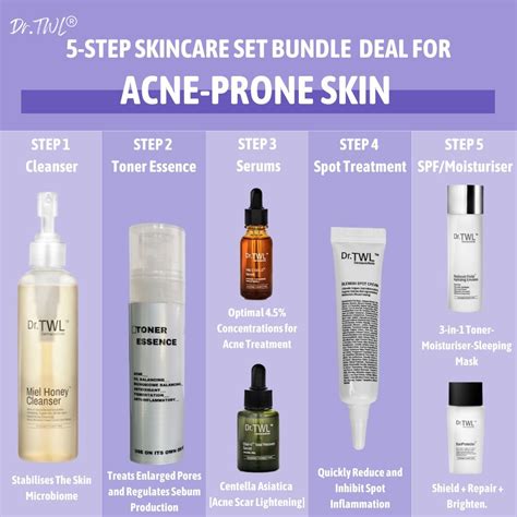 5-Step Skincare Routine For Acne-Prone Skin | Dr.TWL Dermaceuticals - Singapore Dermatologist ...