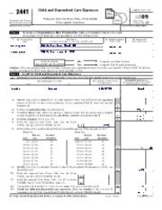 Ssurvivor: Form 2441 Irs Instructions